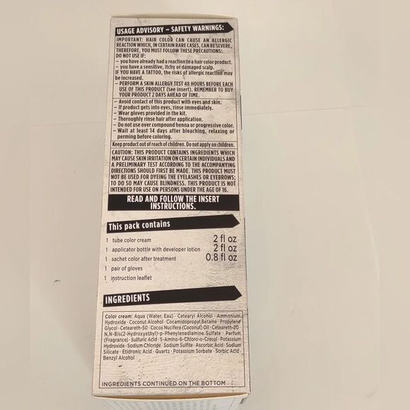 Got2B Hair Color Blue Mercury Metallics NWT Schwarzkopf - Picture 6 of 10